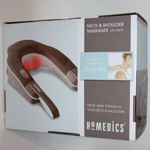 HoMedics Neck & Shoulder Massager with Heat and Vibration